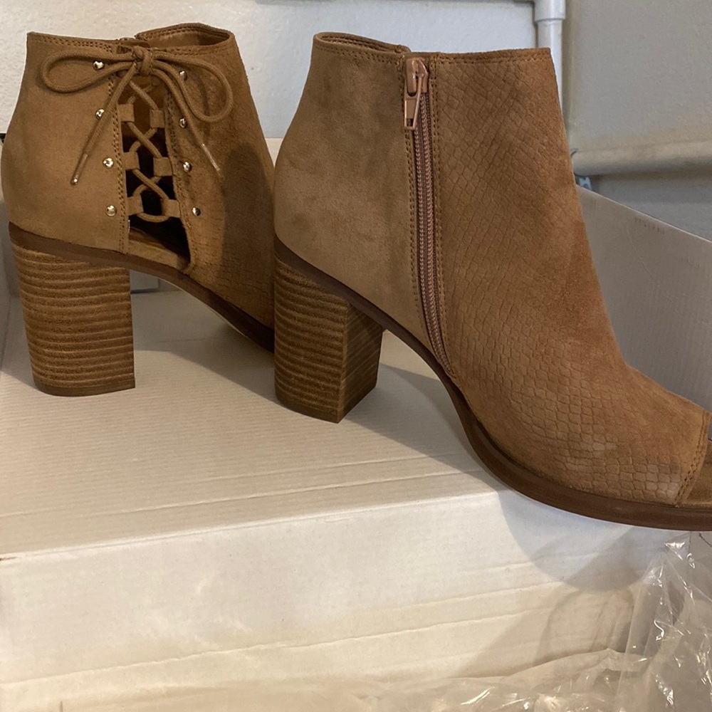 Nine West open toe booties